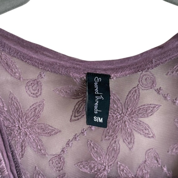 Fairycore Romantic Boho Lavender Tank‎ M - Picture 5 of 5